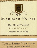 Marimar 2005 Chardonnay Don Miquel Vineyard